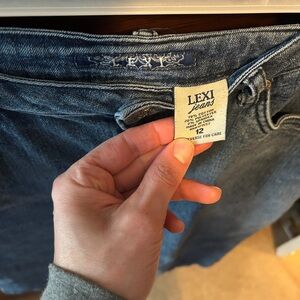 Womens Lexi jeans denim skirt size 12